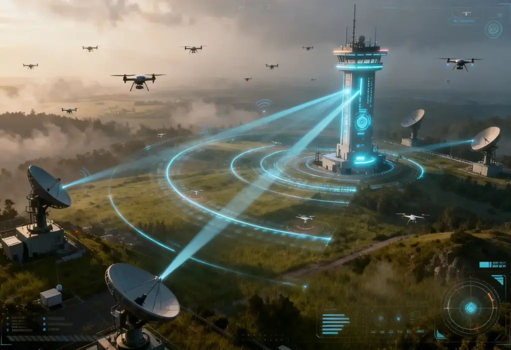 Counter Drone system deployed