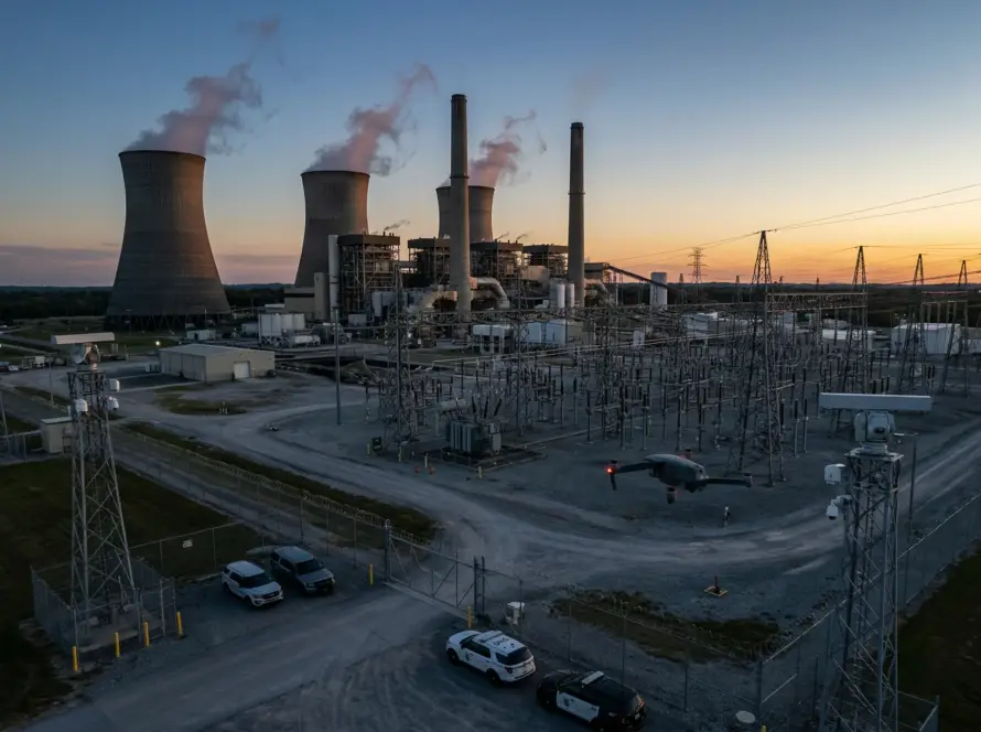 View of critical infrastructure