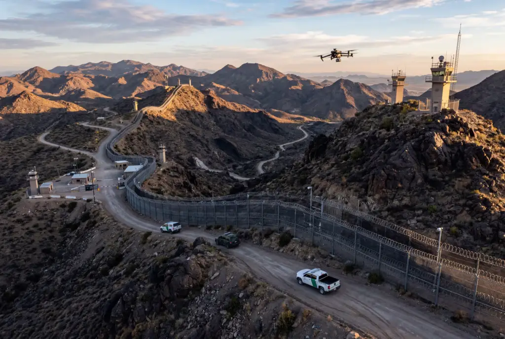 Drone detected on border