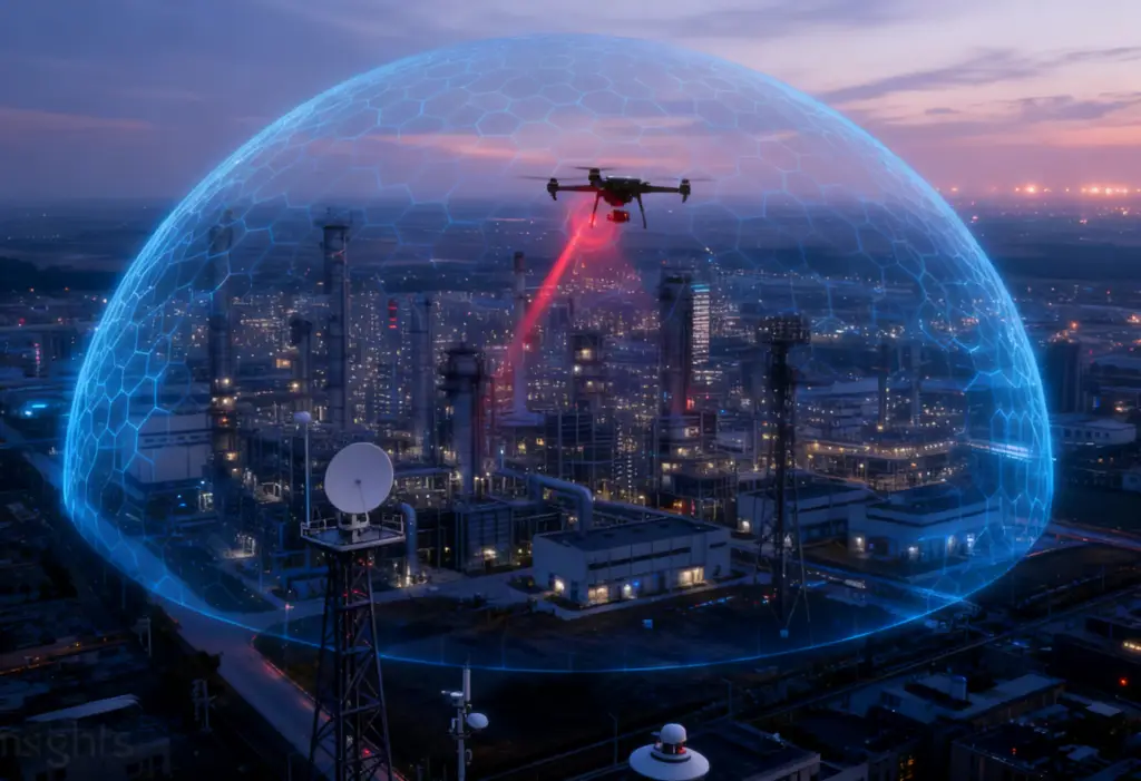 Indrajaal drone defense dome