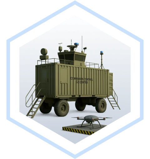 Counter drone system for military use – Indrajaal Military