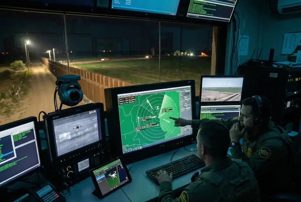 Border security command setup