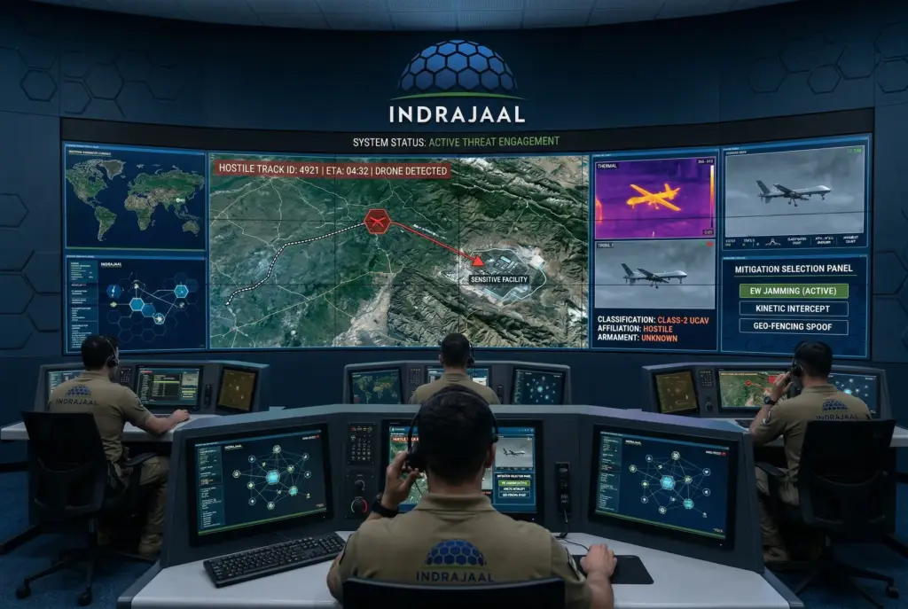 Hightech defense operations center