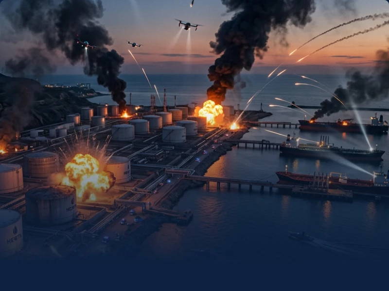 Drone Strikes Major Oil Terminal in Novorossiysk (2025)