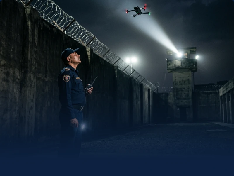 Drones spotted near indian prisons