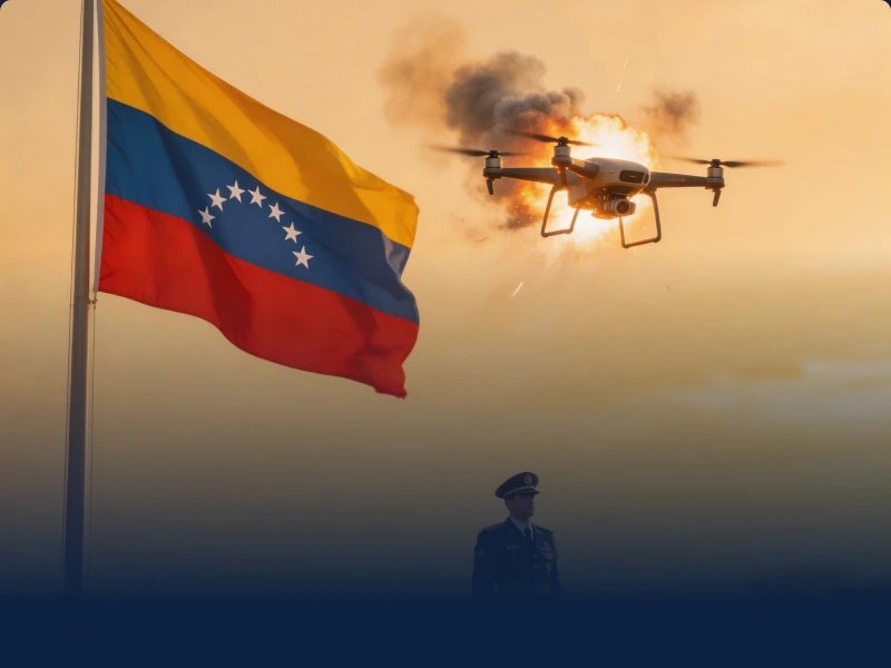 Drones target Venezuela president