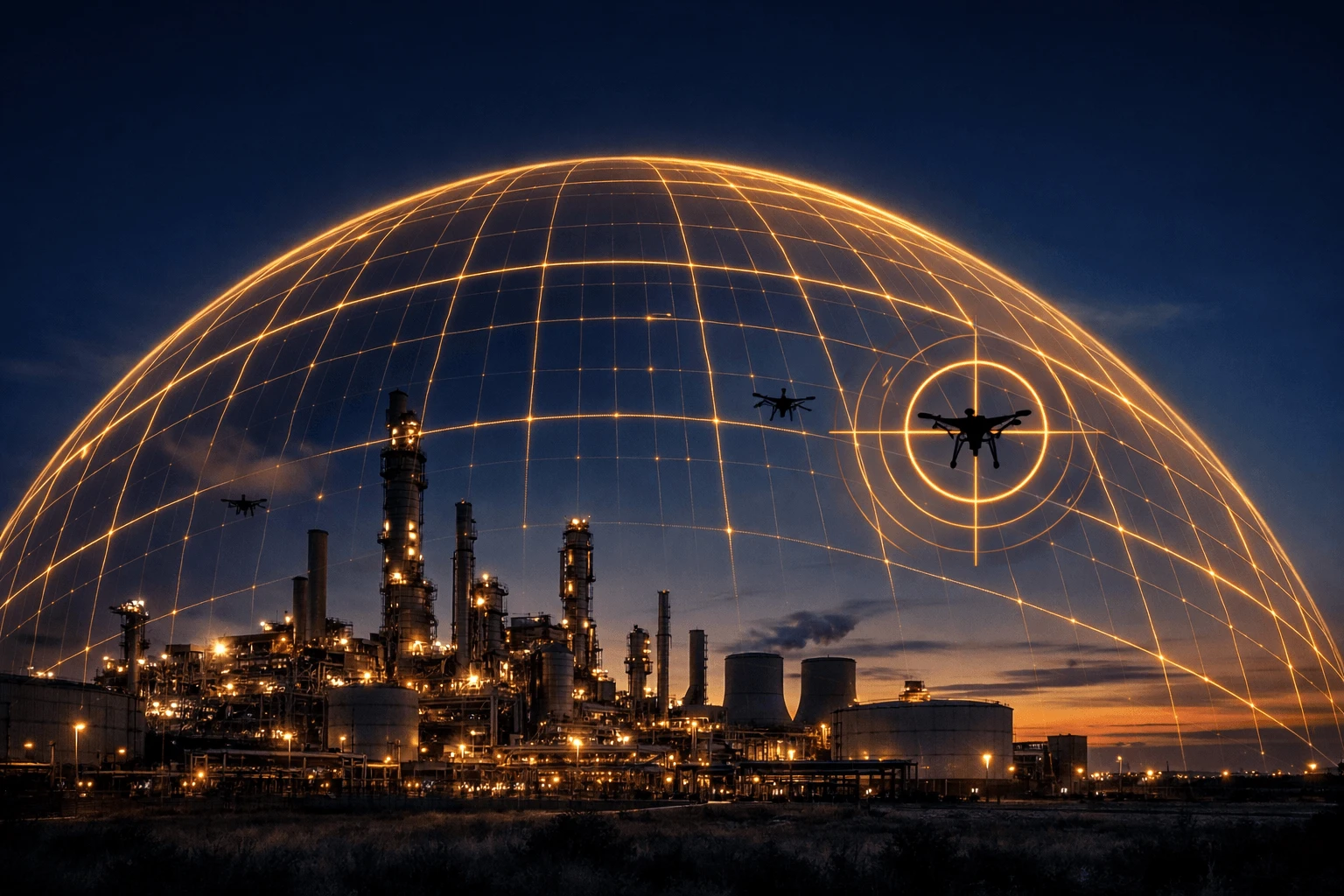 Anti-Drone Systems for Critical Infrastructure