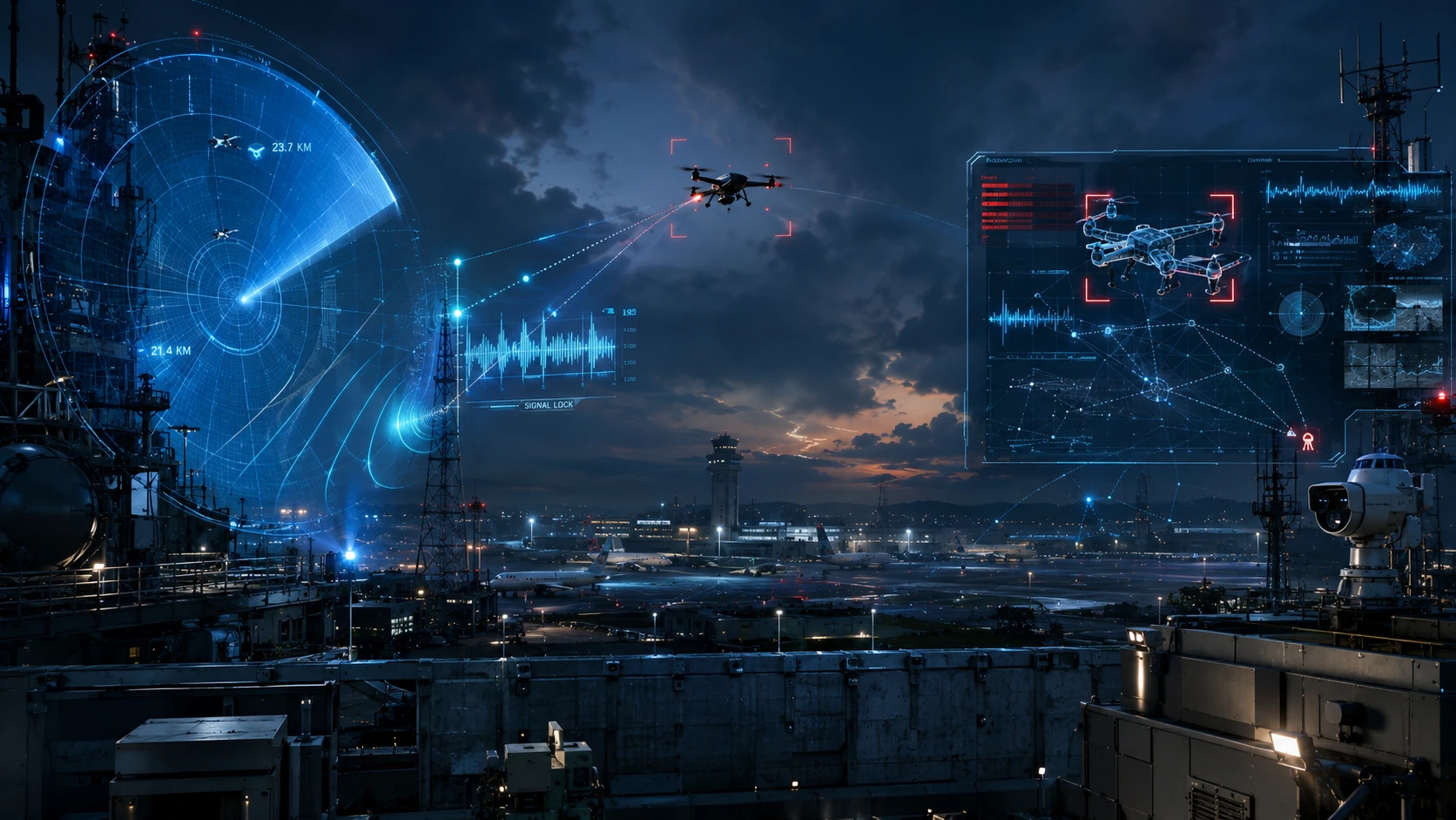 Drone Detection Technologies: Radar vs RF vs AI