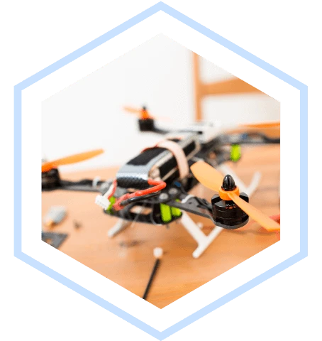 DIY drone image