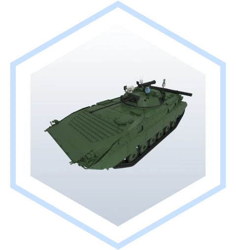 Indrajaal Combat armoured vehicle drone defence solution
