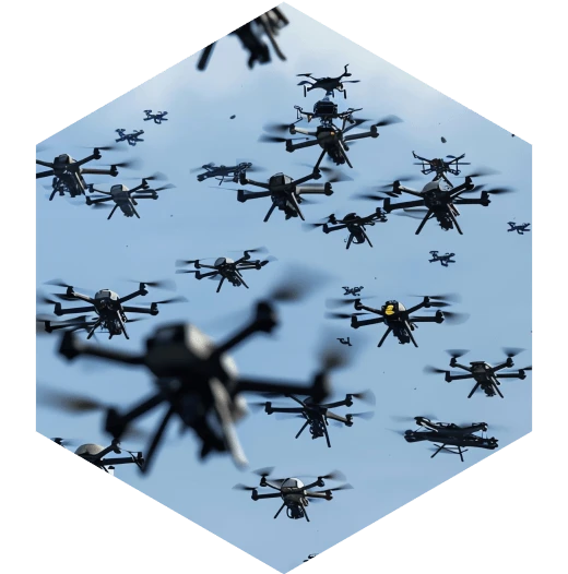 Swarm drones
