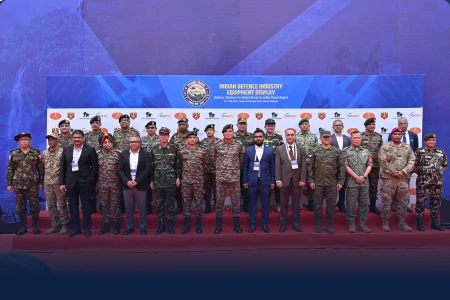 Indrajaal at the 2026 Indian Defence Industry Equipment Display, Shillong