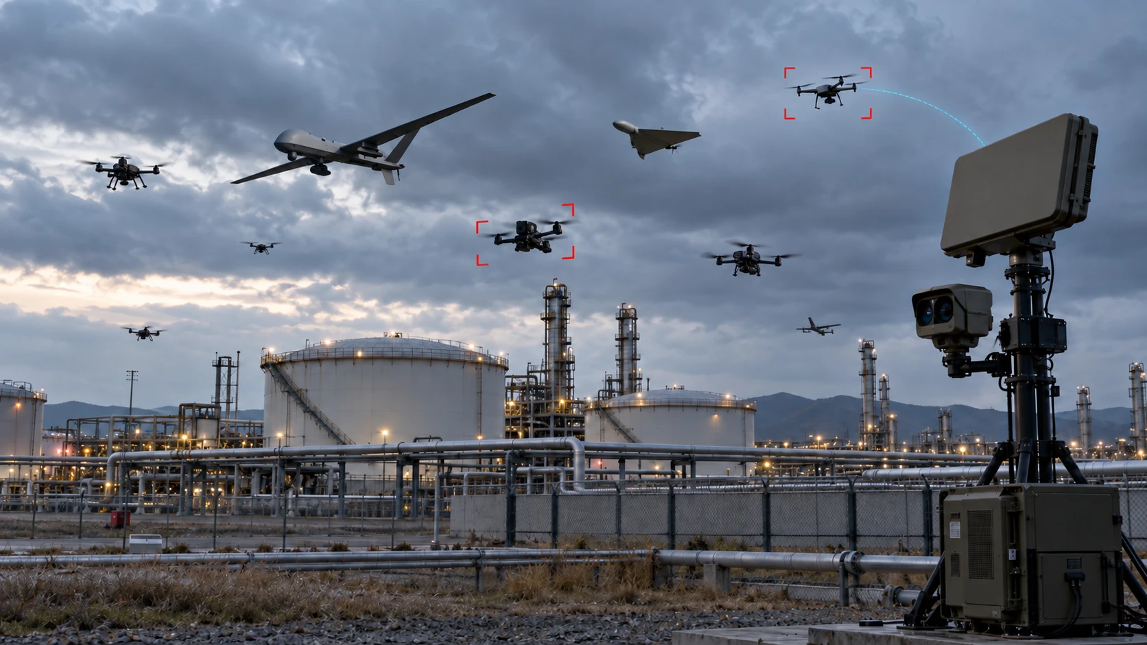 CUAS Infrastructure Protection Drone